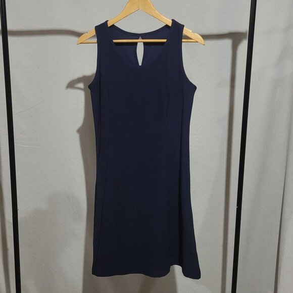 Tennis dress Mondetta blue sleeveless mini athletic work out gym sportswear - Picture 5 of 15